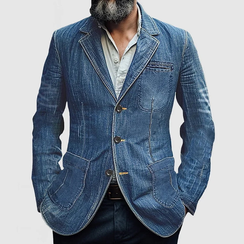 Herren-Jeansblazer Gerald im modernen Schnitt
