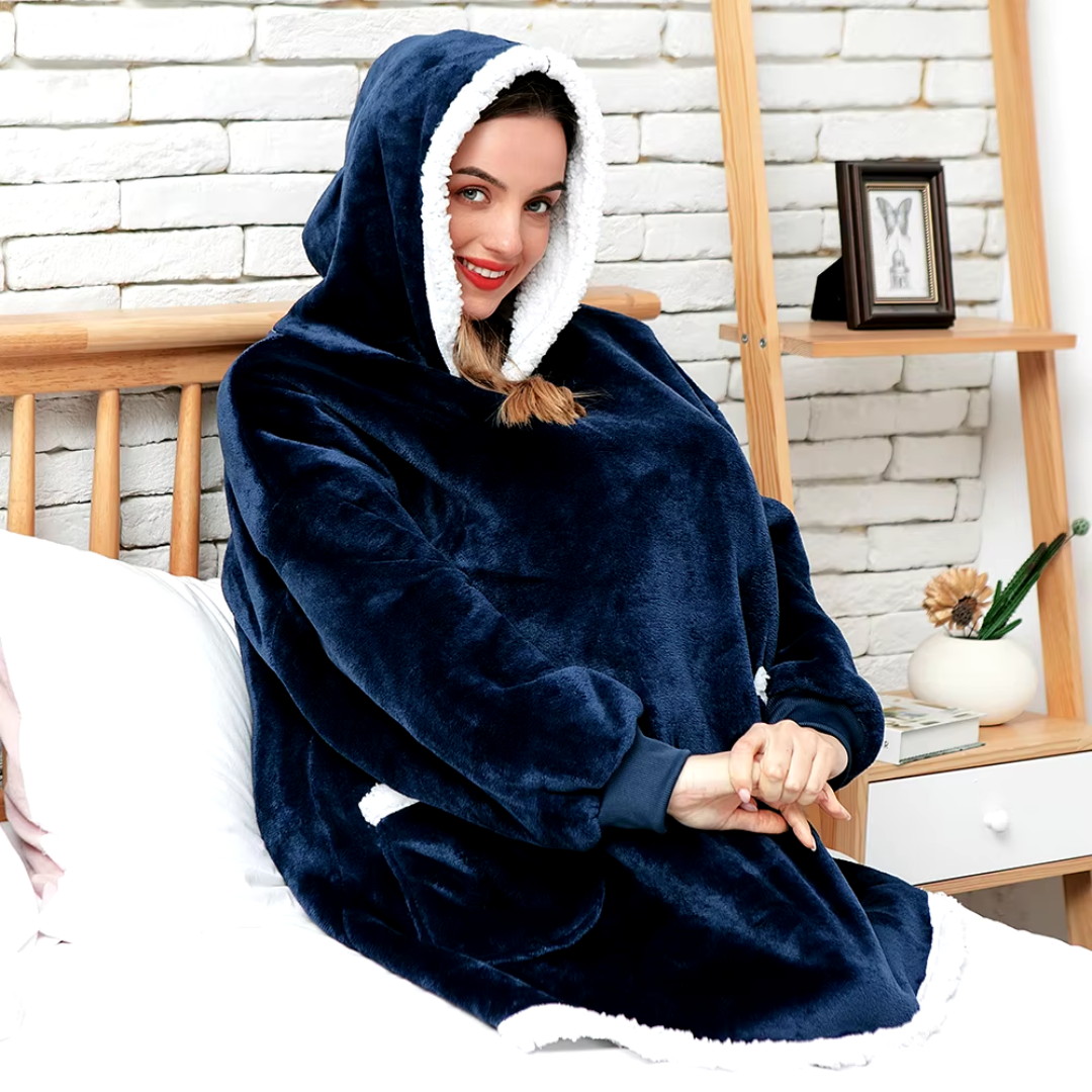 Oversized Sherpa Fleece from Fudus: Warm and Perfect for Home