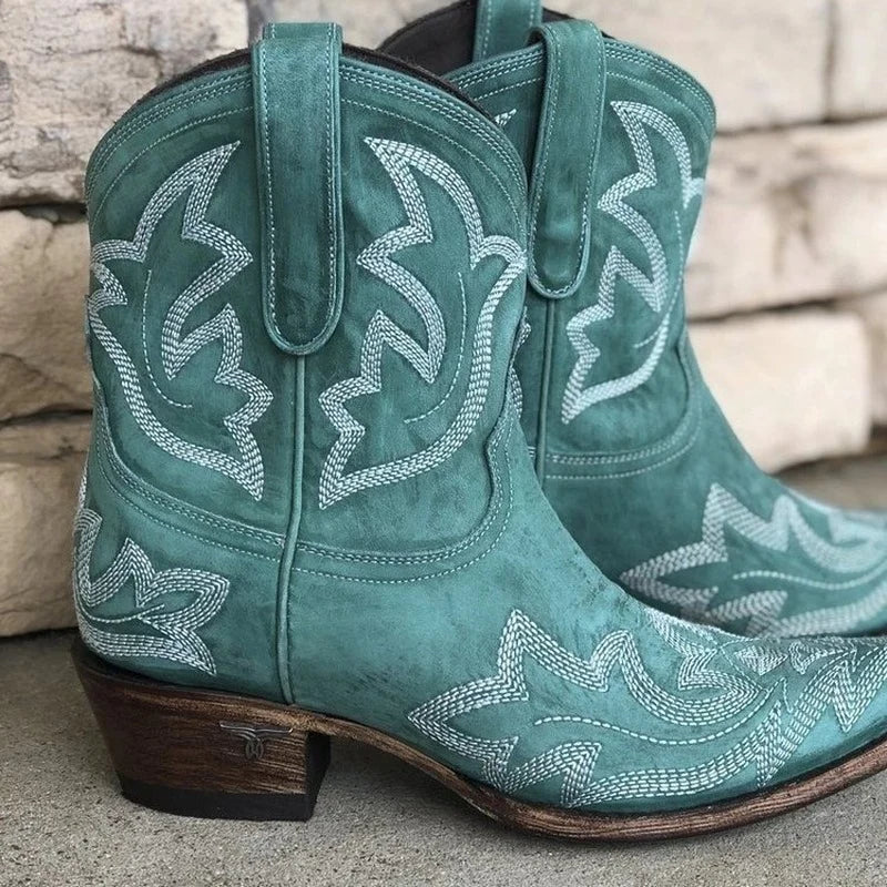 Krohn-e | Cowboy-Stiefel aus Leder Laurice