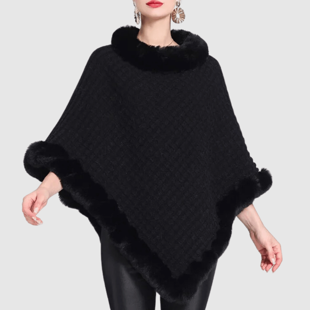 Krohn-e | Weich Gewebter Poncho