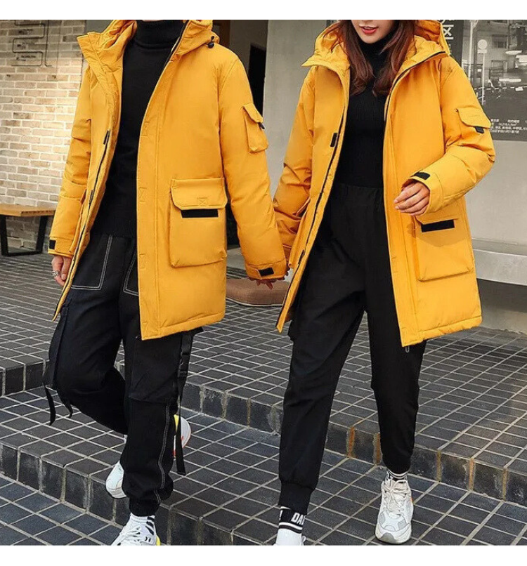 Krohn-e | delige winterparka set - isolierte Jacke mit Kapuze für Damen