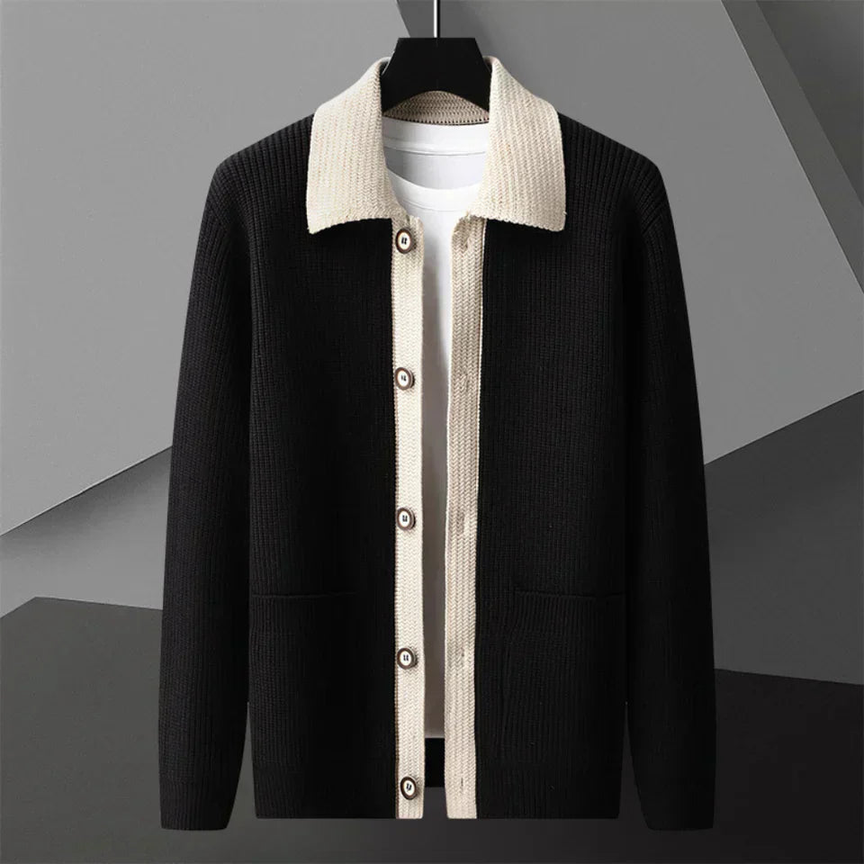 Krohn-e | Vintage-Inspirierte Strickjacke für Zeitlose Eleganz