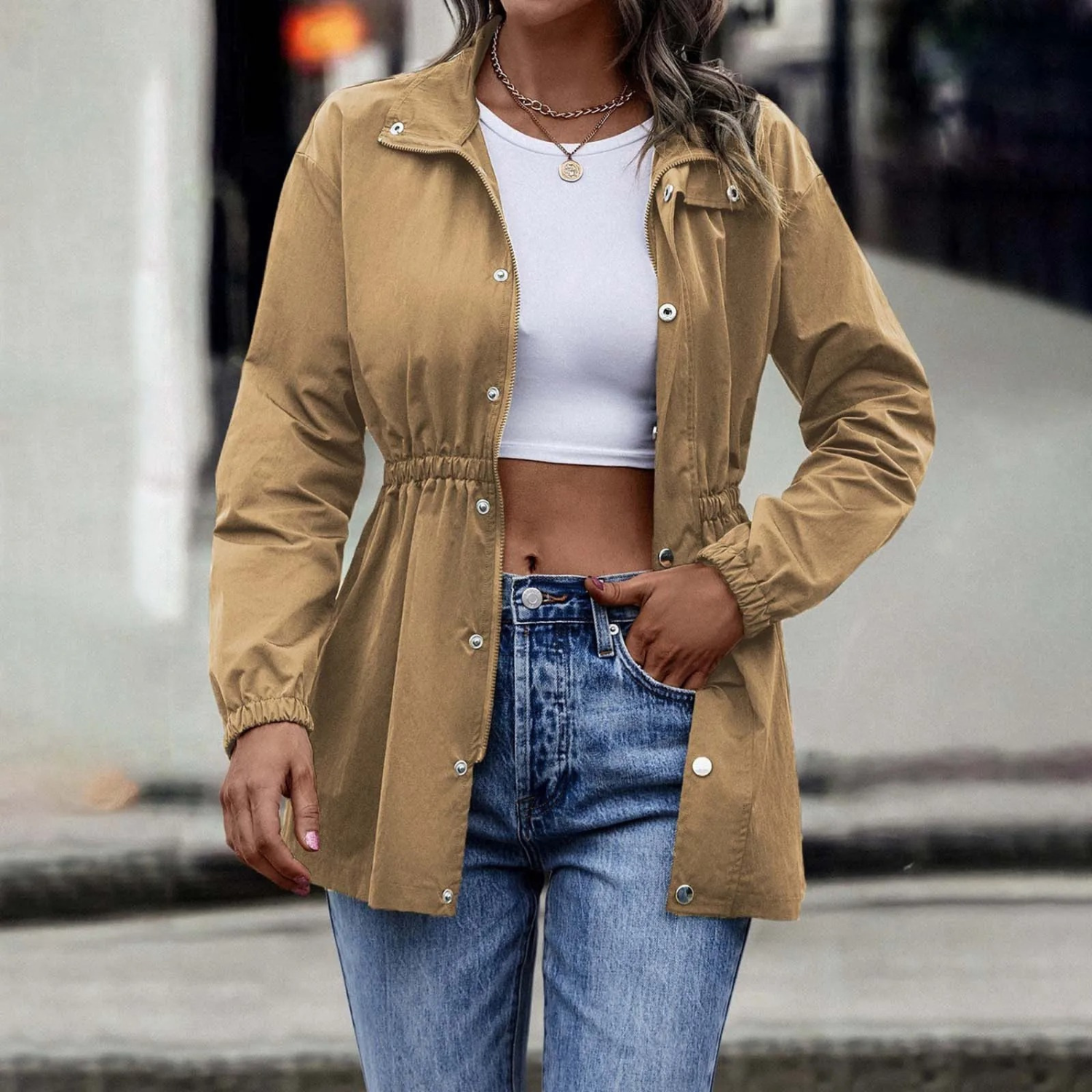 Krohn-e | Damen Trendy Vintage für Einen Modischen Look