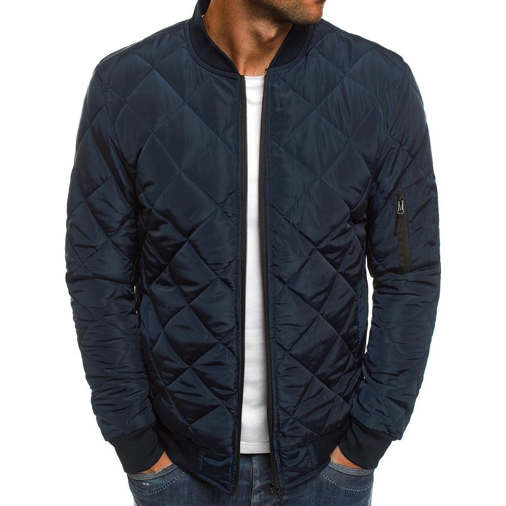 Krohn-e | Leichte Bomberjacke aus Baumwolle für Männer