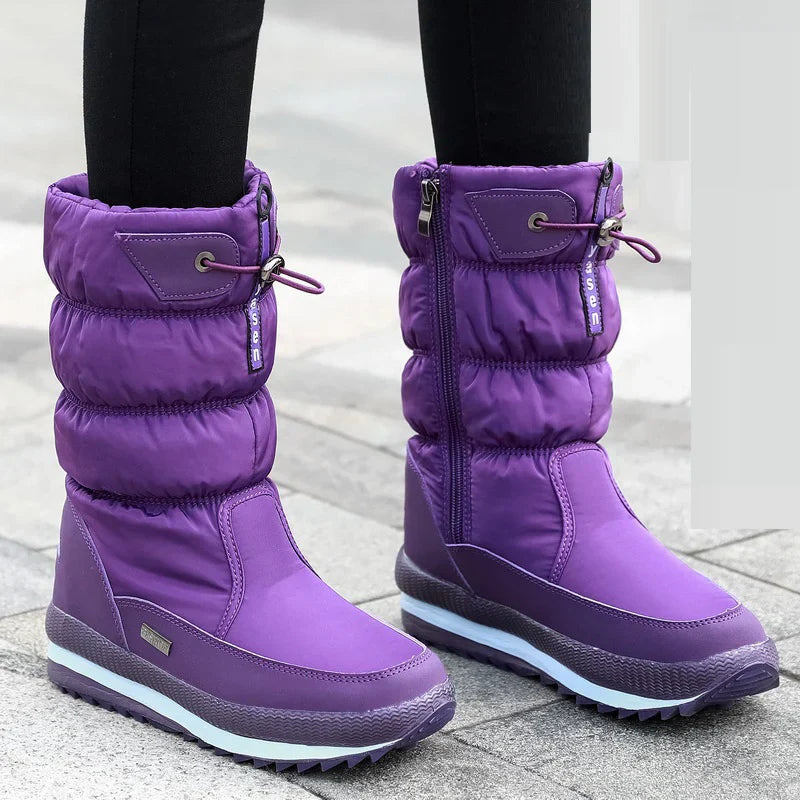Krohn-e | Komfortable & Kuschelige Damen Winterschuhe