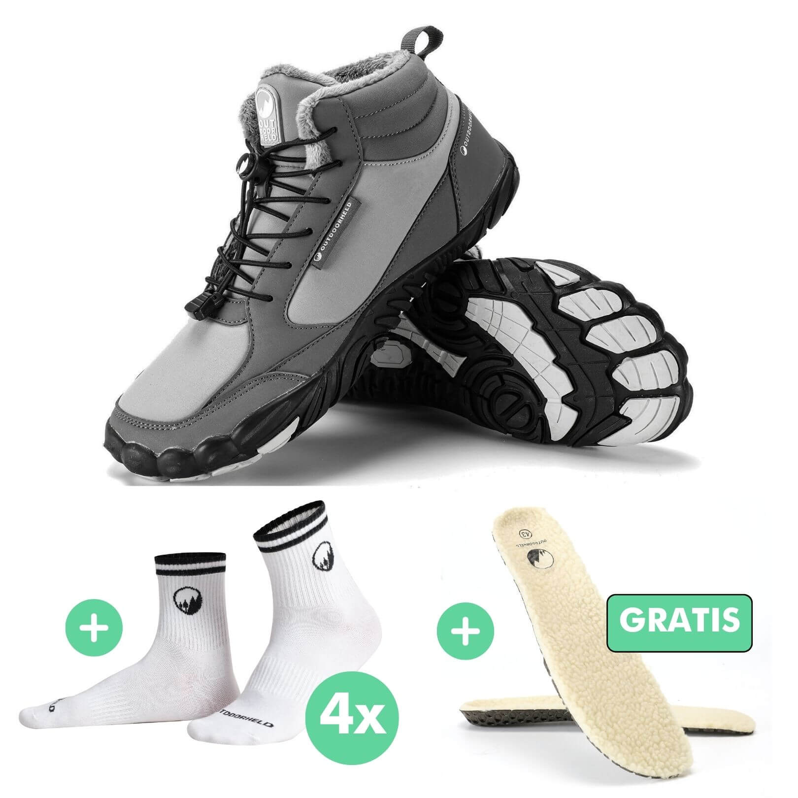 Komfortable Winterschuhe für den ganzen Tag