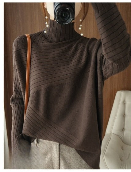 Krohn-e | Rollkragenpullover für Herbst und Winter Ideal, Um Warm Zu Bleiben