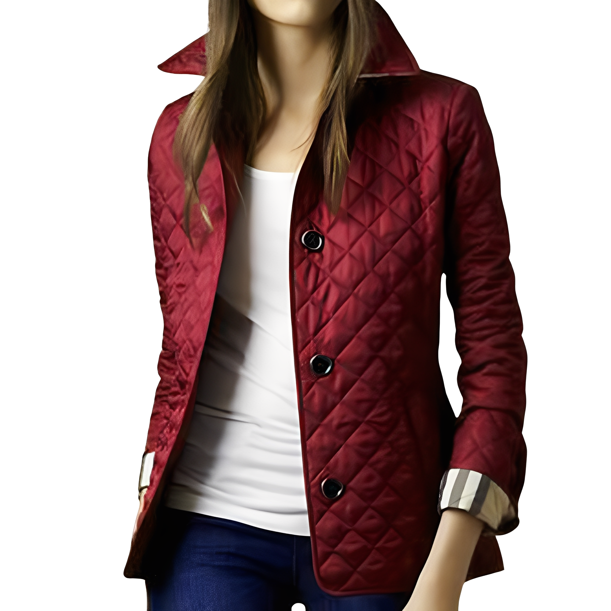 Krohn-e | Stylische Slim-Fit Jacke mit Knöpfen für Männer