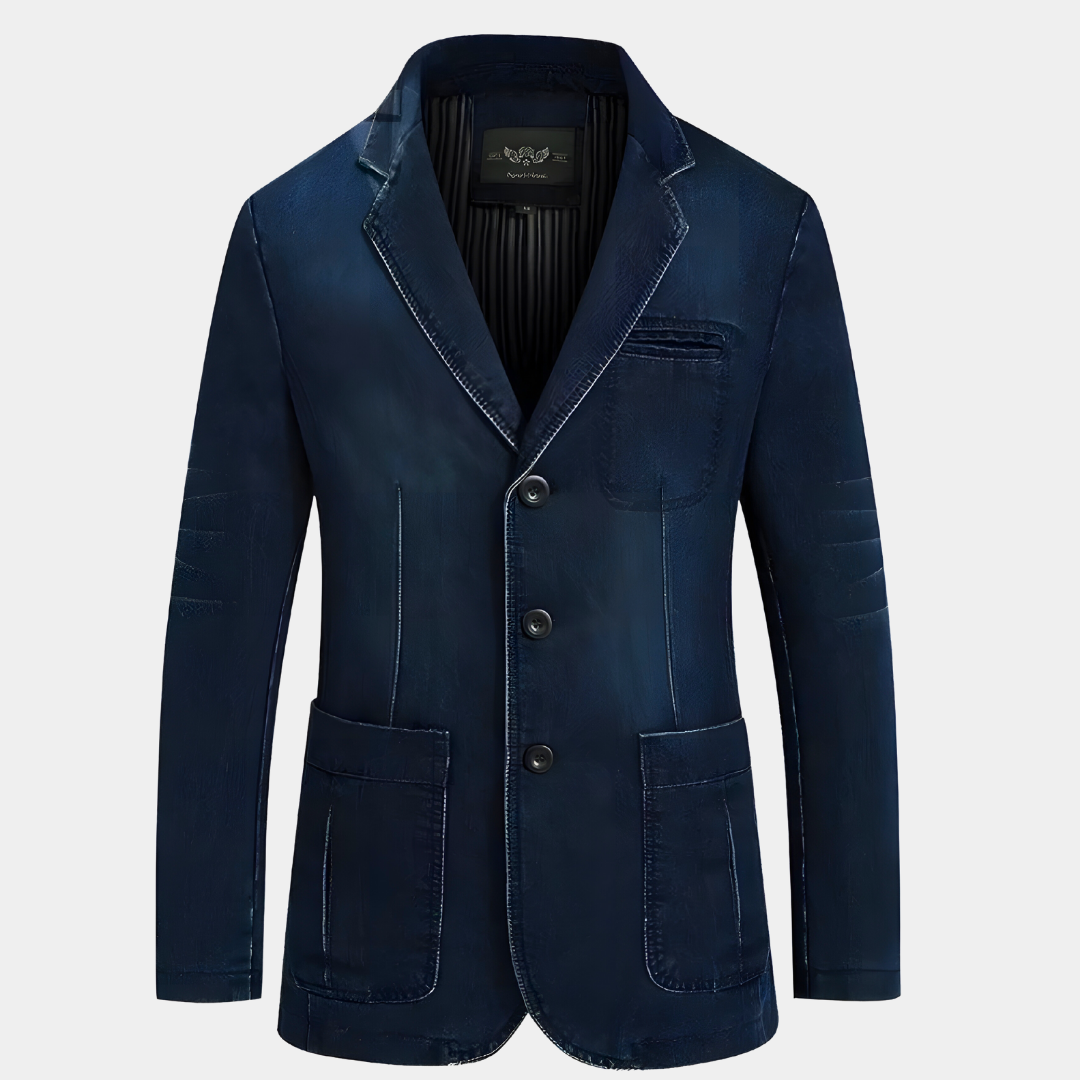Krohn-e | Klassisches Denimjacke für Herren