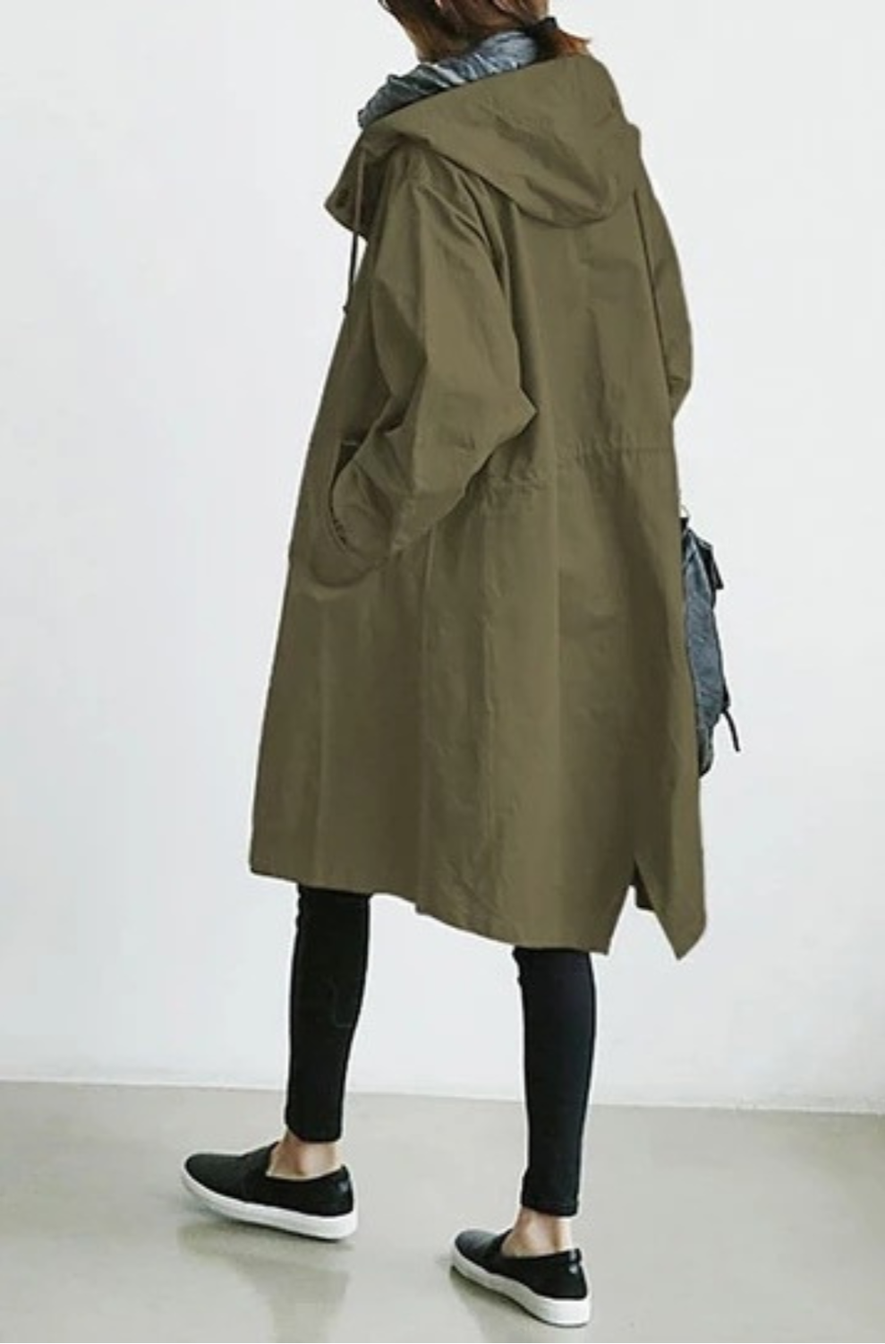 Krohn-e | Trenchcoat Damen Wind und Wasserdicht