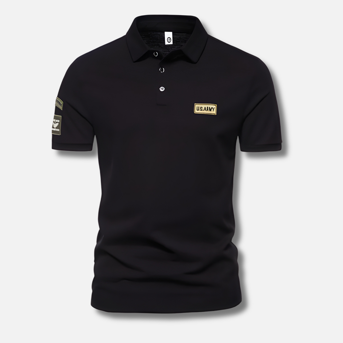 Strapazierfähiges und stilvolles Herren-Poloshirt im Militär-Look