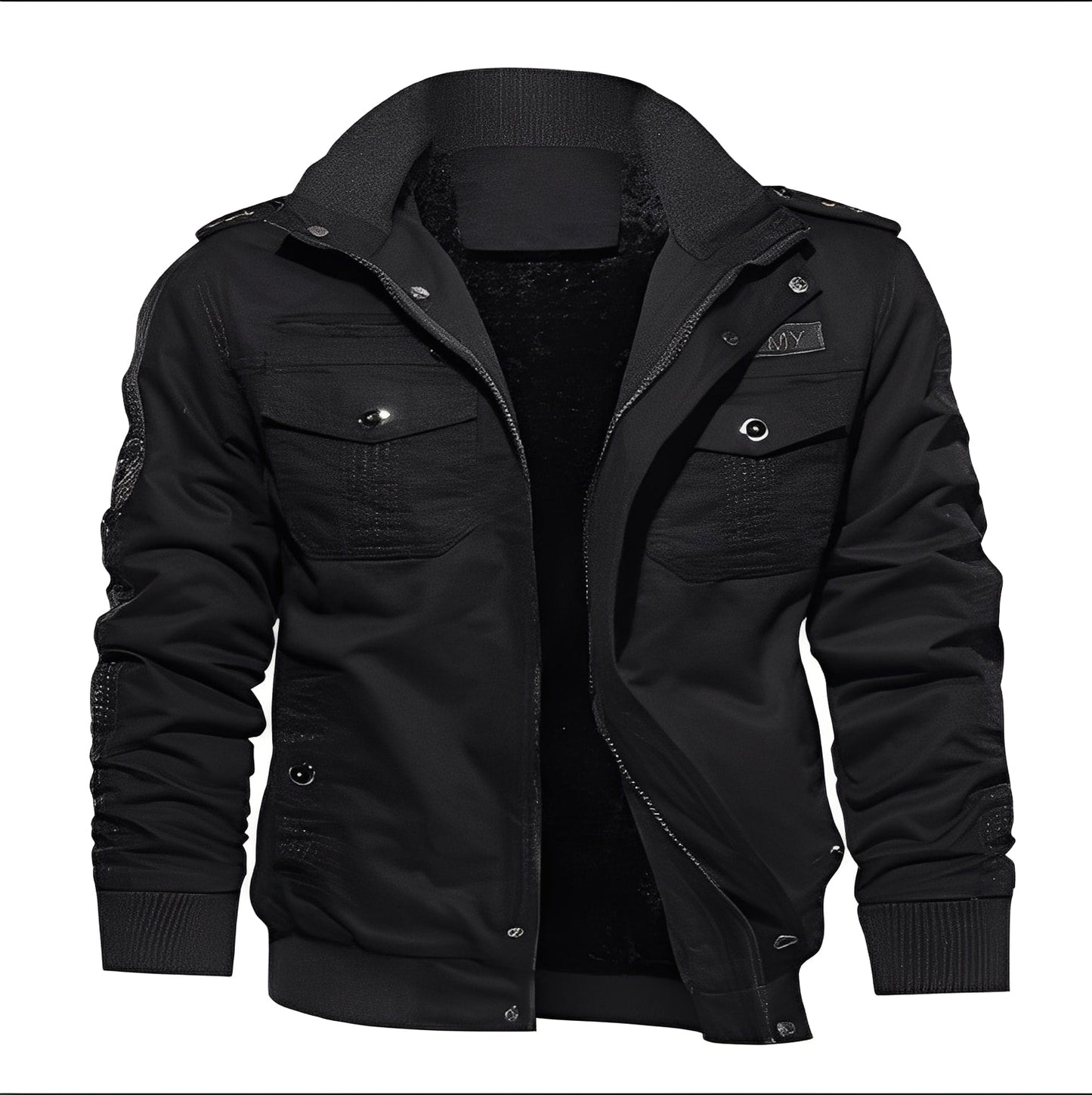 Krohn-e | Stylische Fleecejacke mit Taschen für Männer