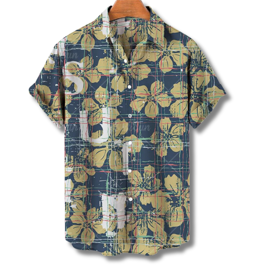 Bequemes Hawaiihemd für Herren
