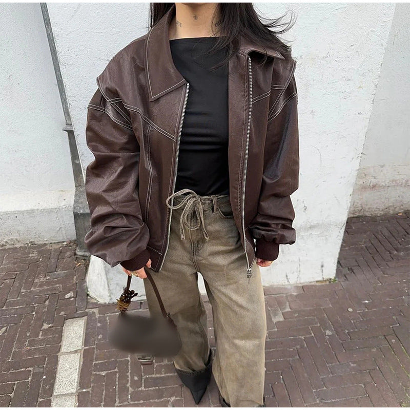 Krohn-e | Oversized Bomberjacke für Frauen