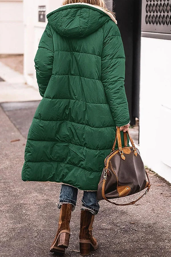 Krohn-e | Trendige Jacke mit Kapuze und Betontem Kragen