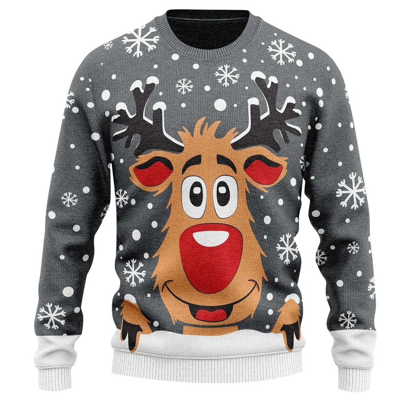 Lustiger Weihnachtspullover von Fudus, ideal für die Weihnachtsfeiertage