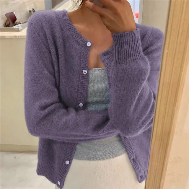 Krohn-e | Weicher Strickcardigan