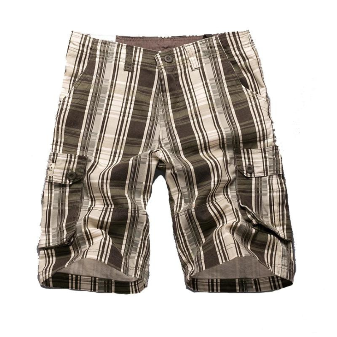 Baumwoll-Cargo Shorts für Herren, bequem am Strand