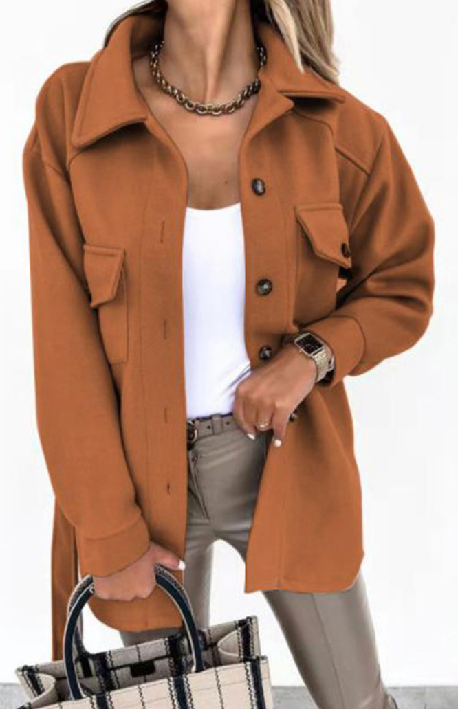 Beige Übergangsjacke von Veyla