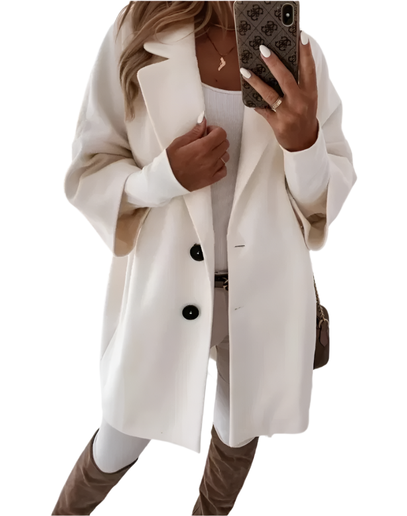 Krohn-e | Weit fallender Damen-Trenchcoat
