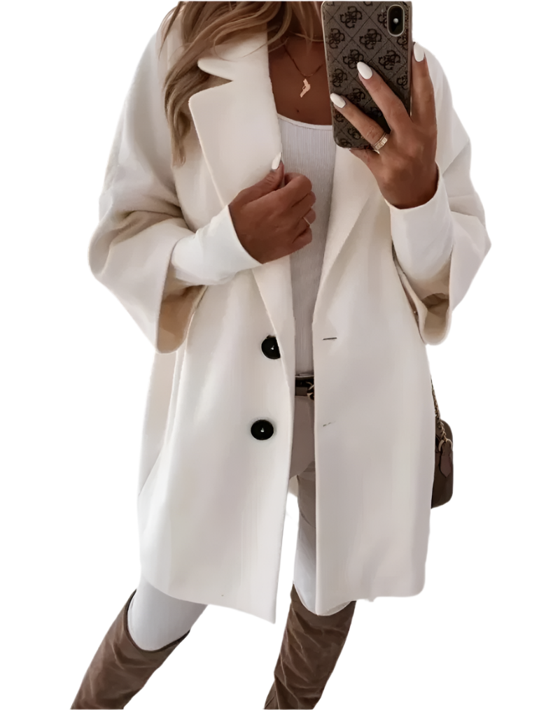 Krohn-e | Eleganter Locker Sitzender Damen Trenchcoat