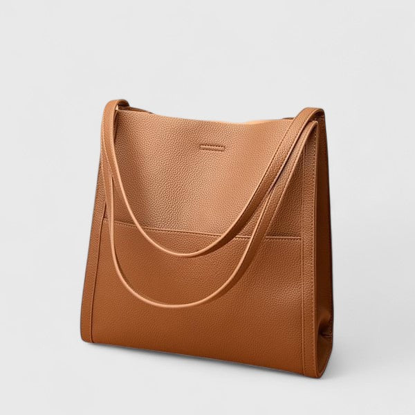 KROHN-E Damen Schultertasche Minimalistisch Verstellbarer Träger