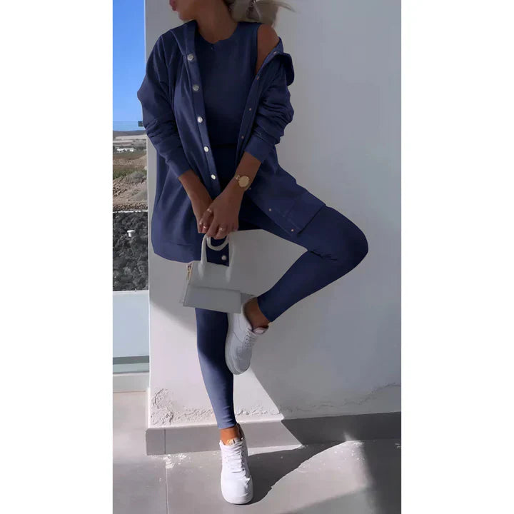 Krohn-e | Lounge Drei Teile für Frauen Bequem