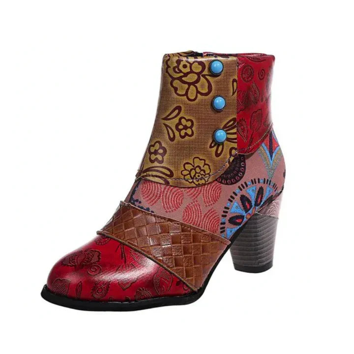 SUZAN: Wasserdichte Retro-Stiefel