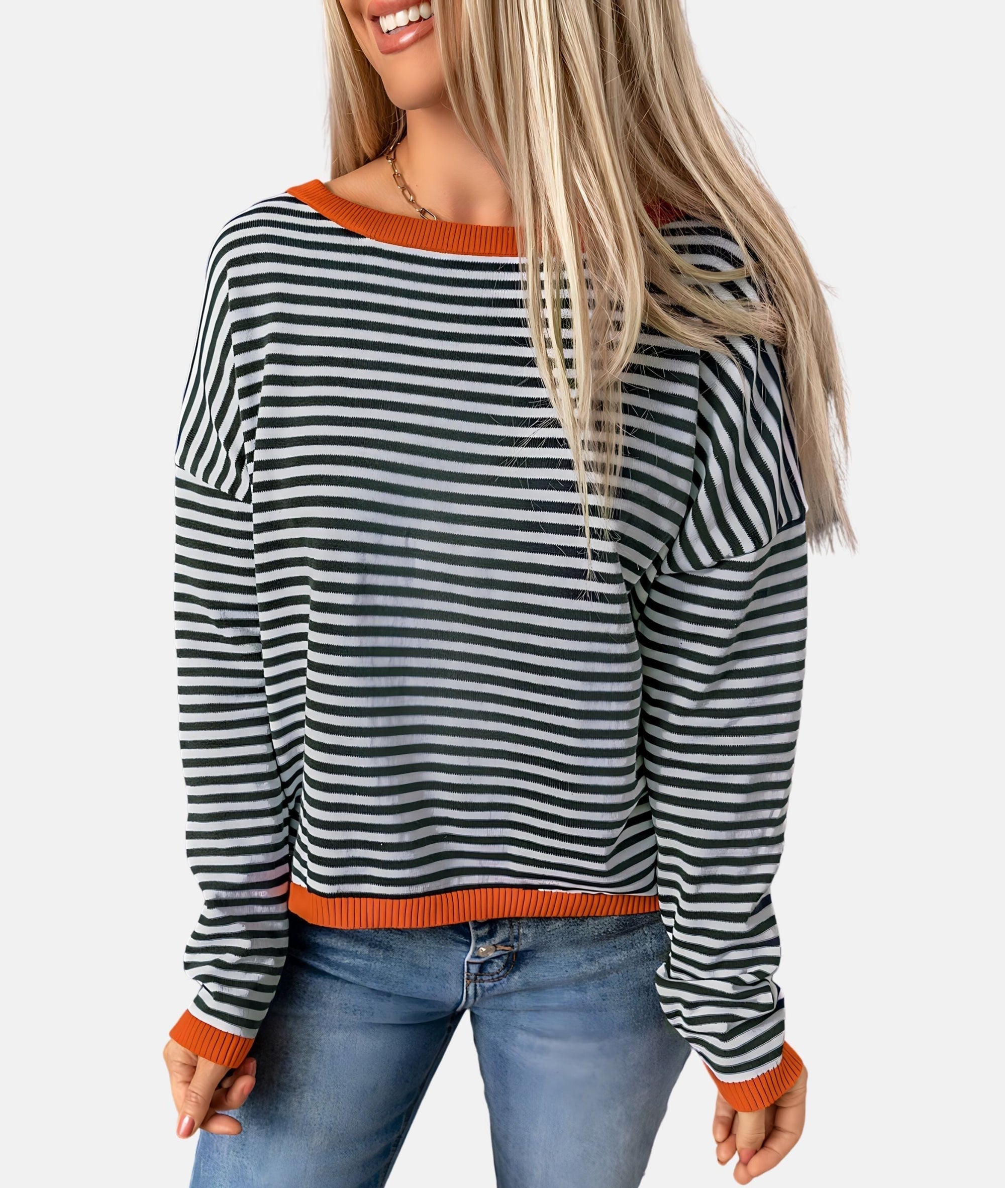 Marthas gestreifter Pullover