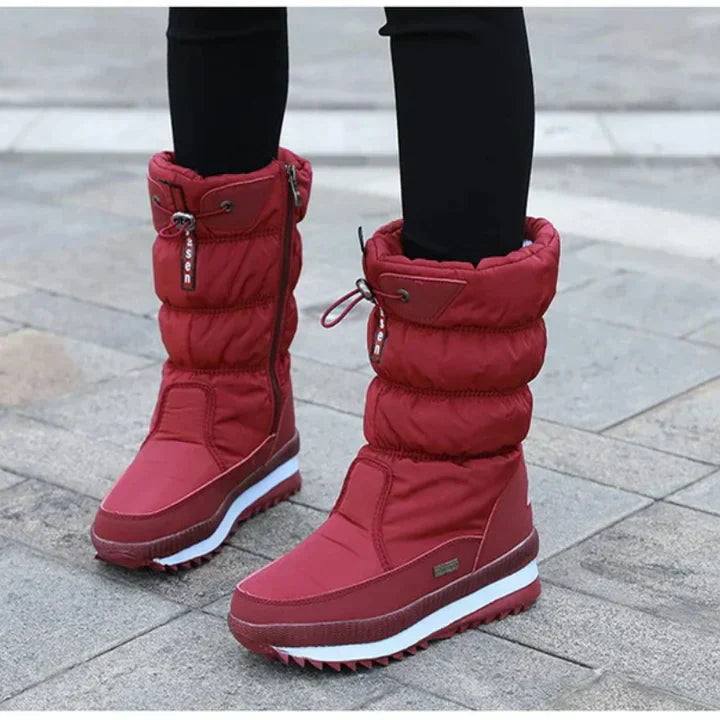 Krohn-e | Fellgefütterte Schneestiefel für Damen