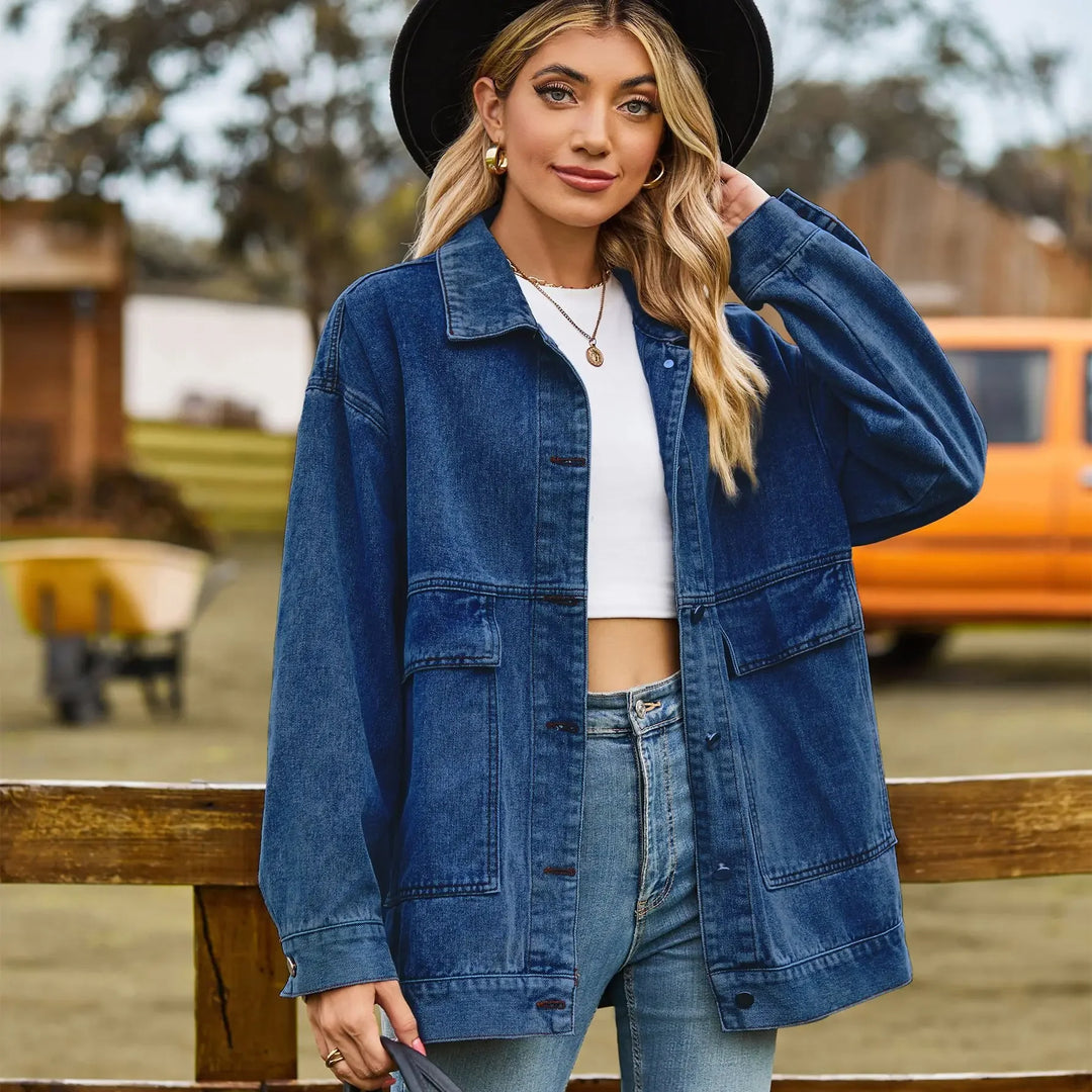 Krohn-e | Vintage Jeansjacke für Frauen