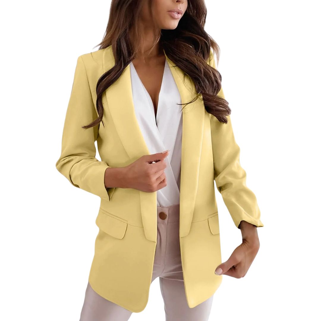 Avelena Damenblazer: Stilvoller, längerer Blazer