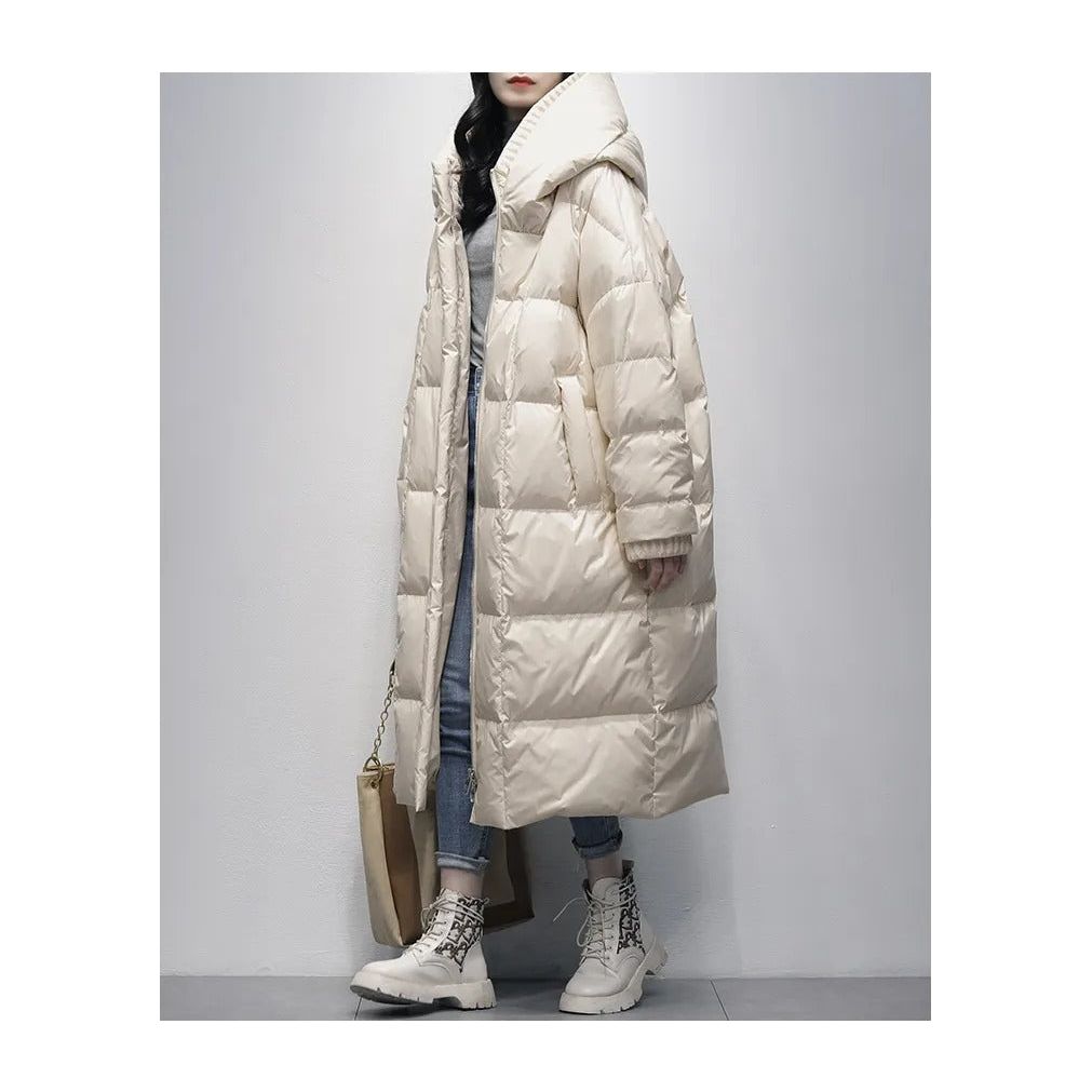Krohn-e | Langfell Winterjacke für Damen
