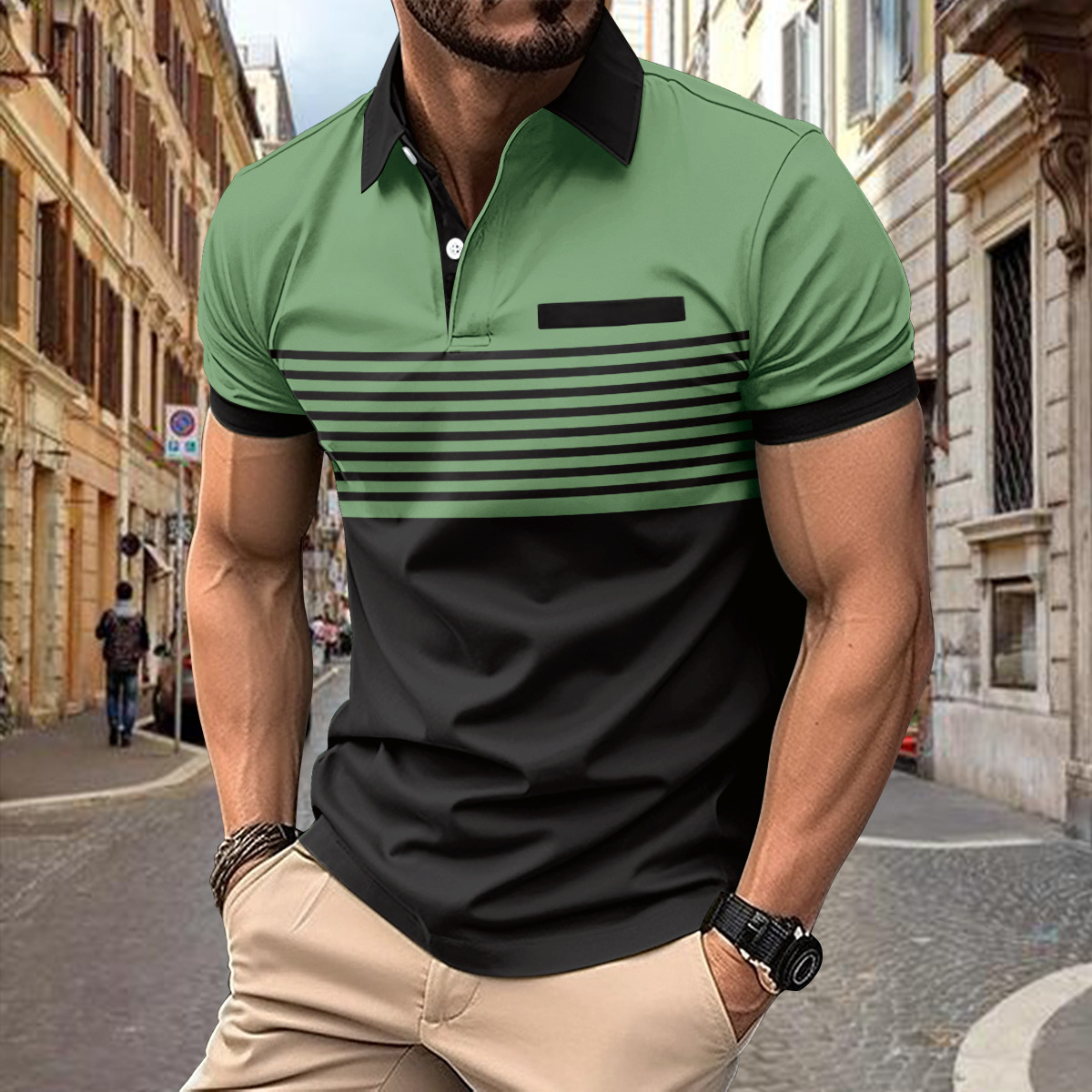 Modernes Herren-Poloshirt für alle Gelegenheiten