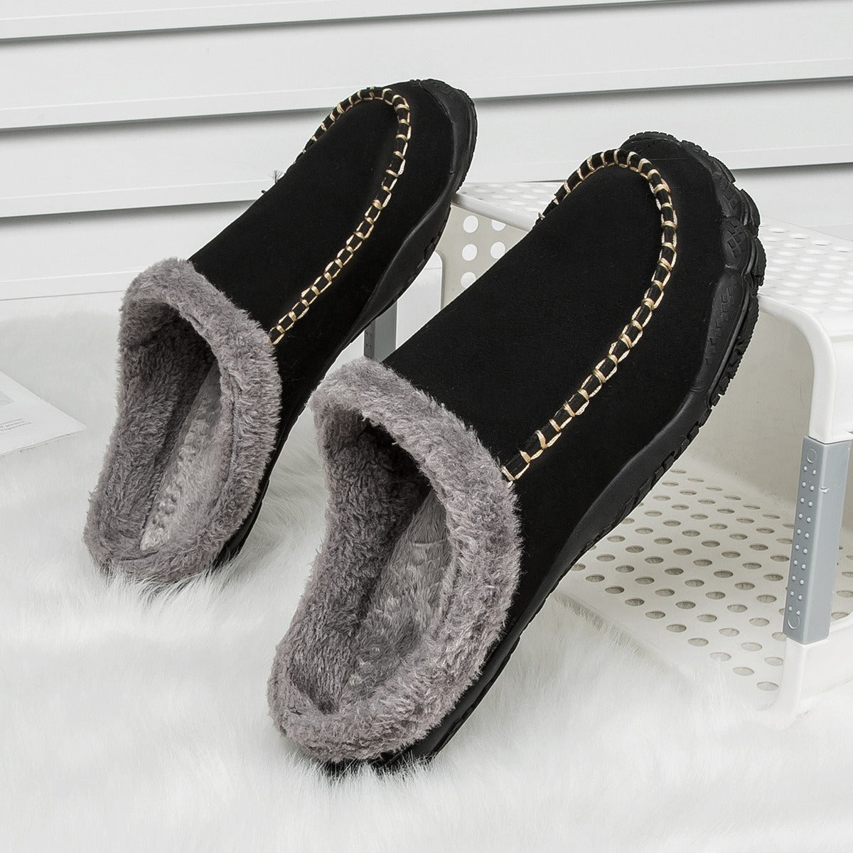 Warme Hausschuhe (Stiefel)