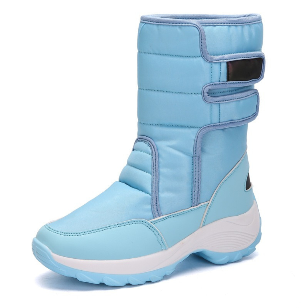 Krohn-e | Schneestiefel - Slip-On-Design - Isolierte Fleece-Innensohle
