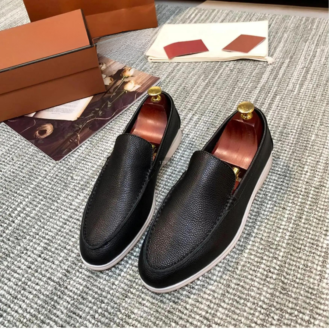 Hochwertige Leder-Loafer für Herren in elegantem Design