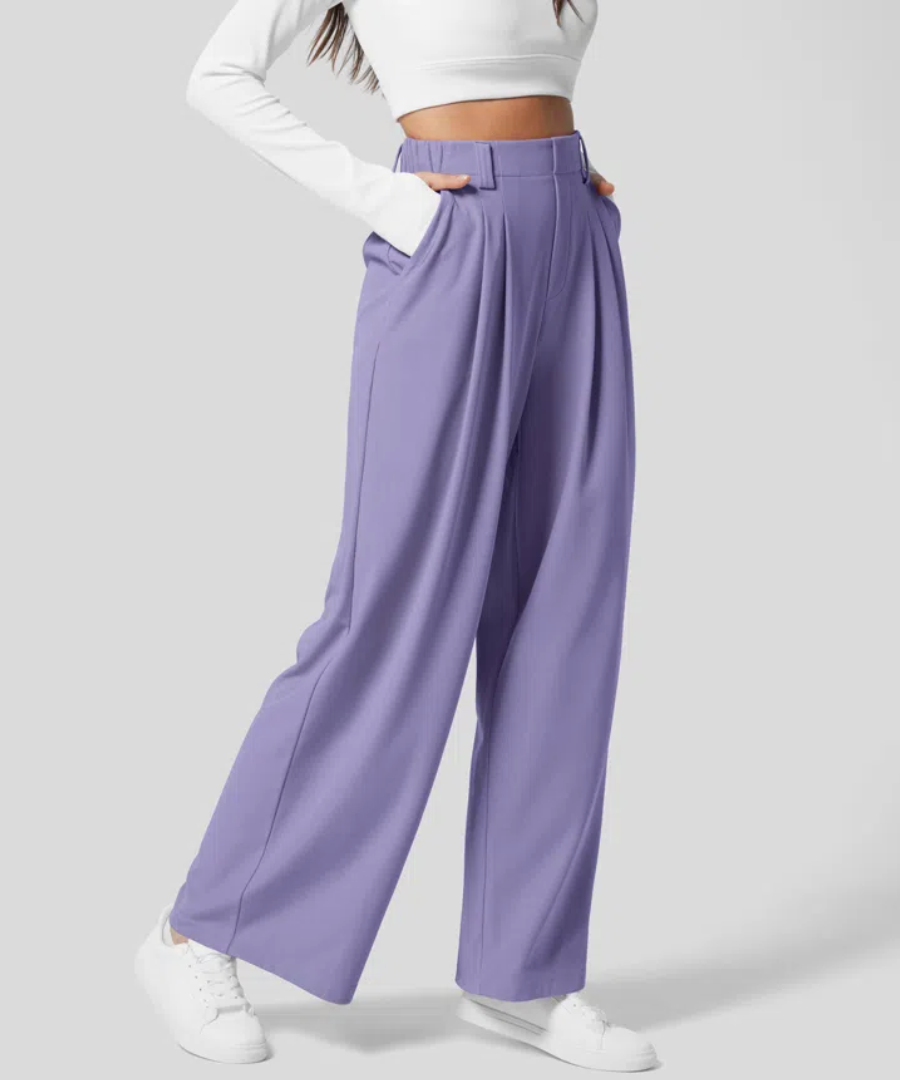 Krohn-e | Weite Beine Maßgeschneiderte Hose