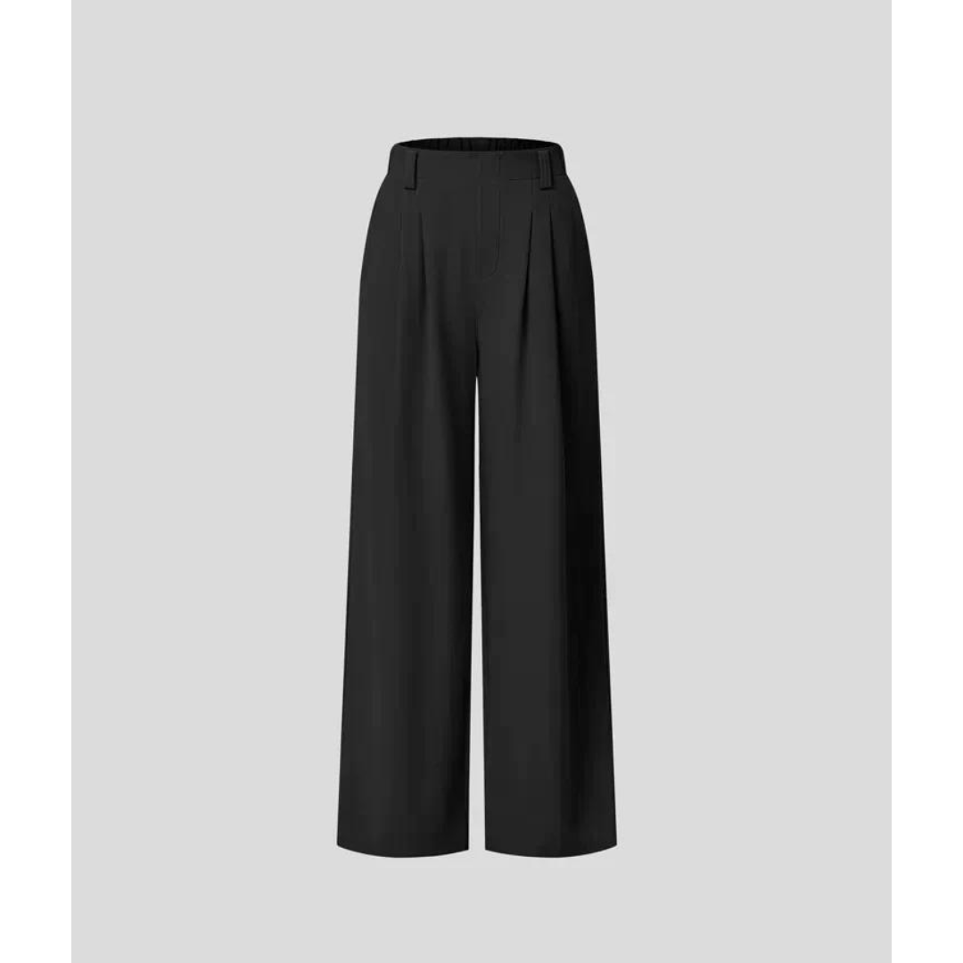 Komfortable Zurelle Damenhose mit weitem Bein
