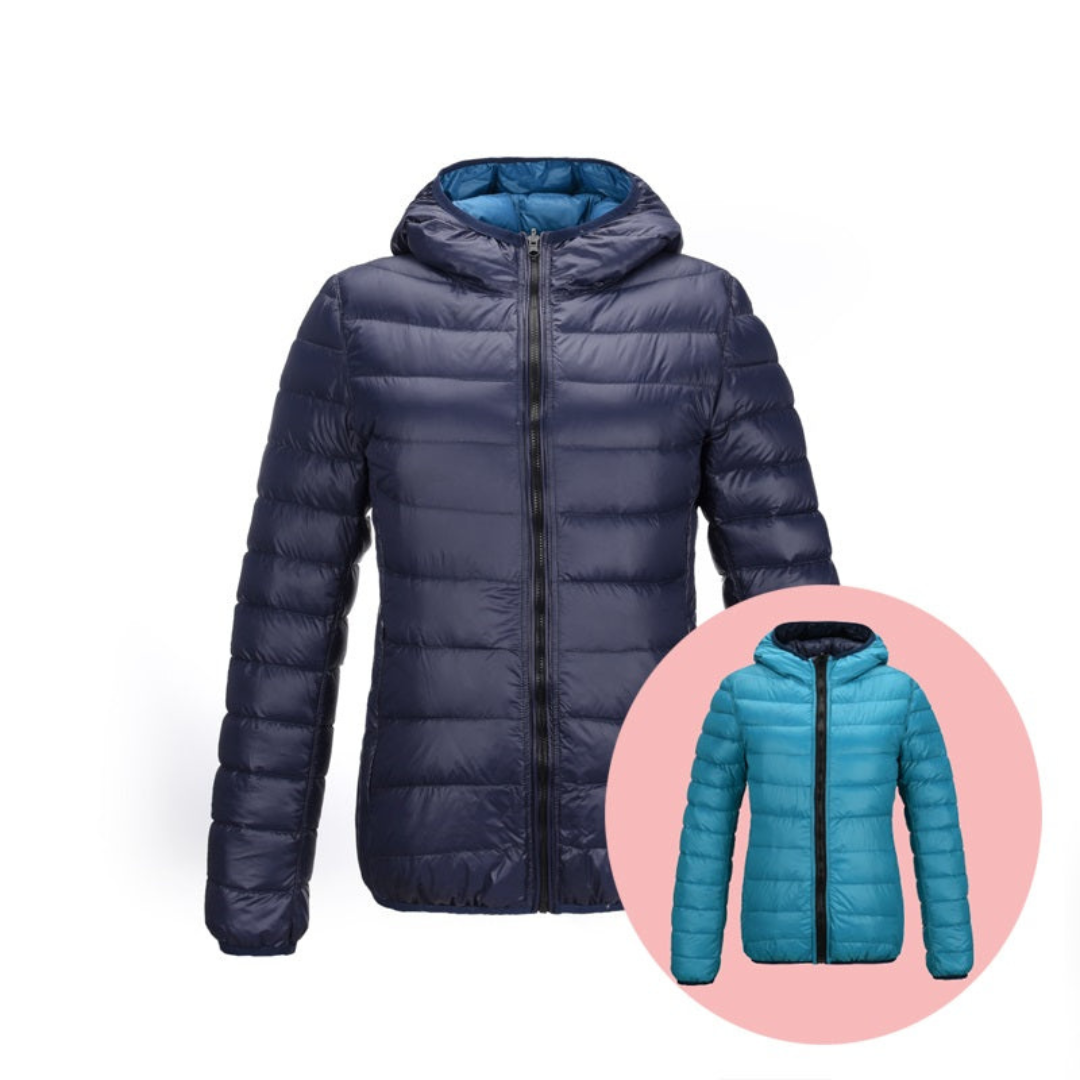 Krohn-e | Reversible Daunenjacke für Frauen