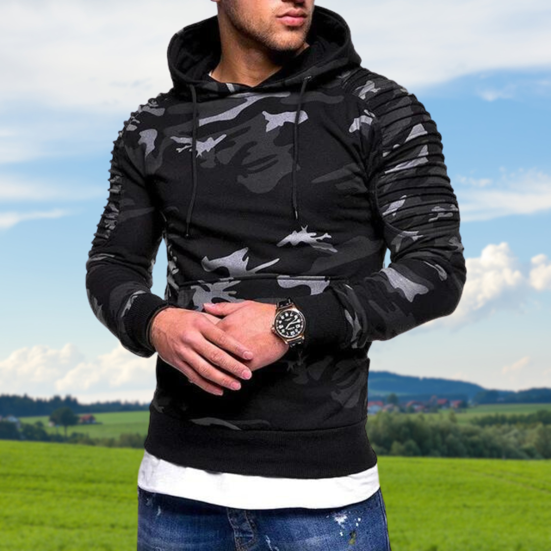 Krohn-e | Camouflage Kapuzenpullover