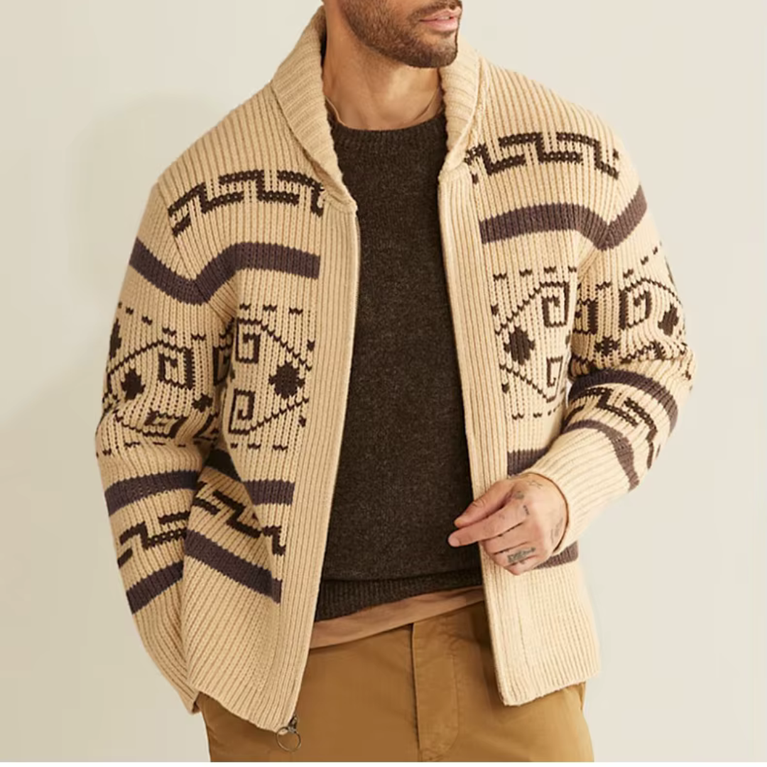 Krohn-e | Die Strickjacke für Markante Looks