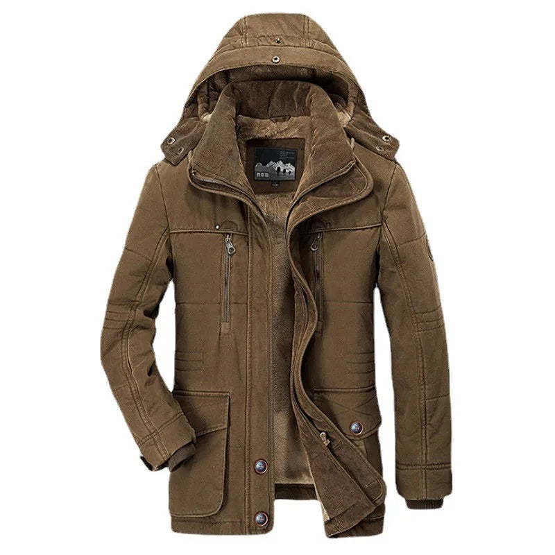 Krohn-e | Robuster Isolierter Wintermantel mit Kapuze"