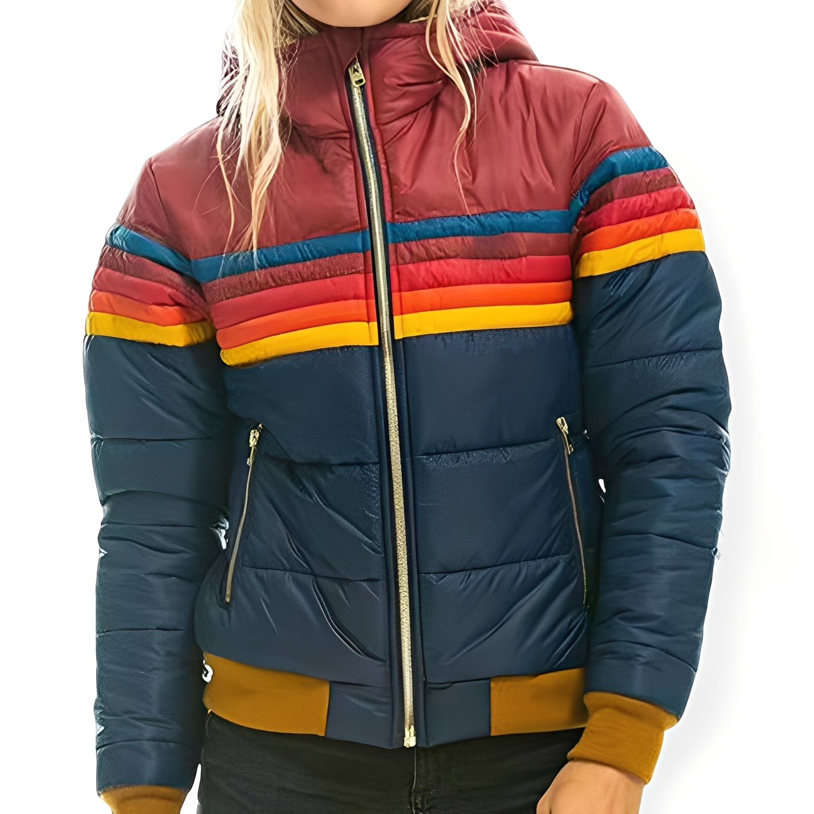 Krohn-e | Klassische Parka-Jacke mit Kapuze für Damen