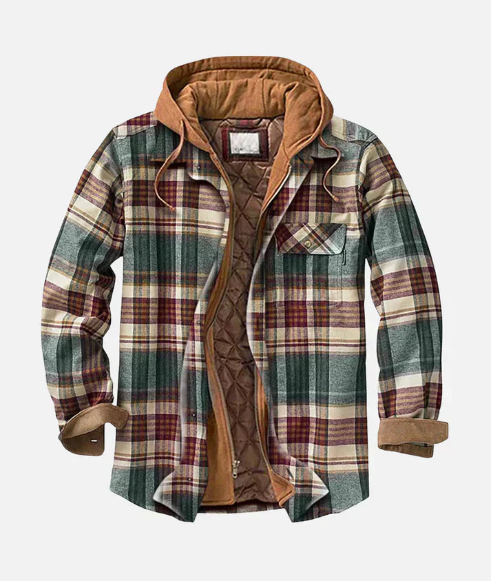 Krohn-e | Karierte Patchworkjacke