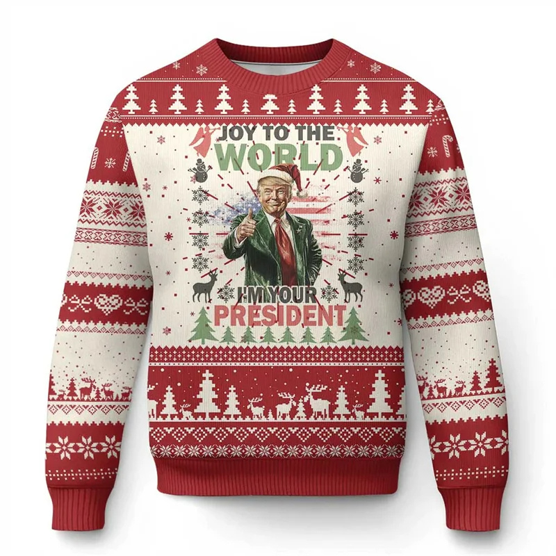 Weihnachtlicher Partypullover von Fudus für Feiertage und Partys