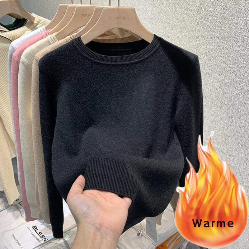 Eleganter und warmer Fleece-Pullover von Fudus