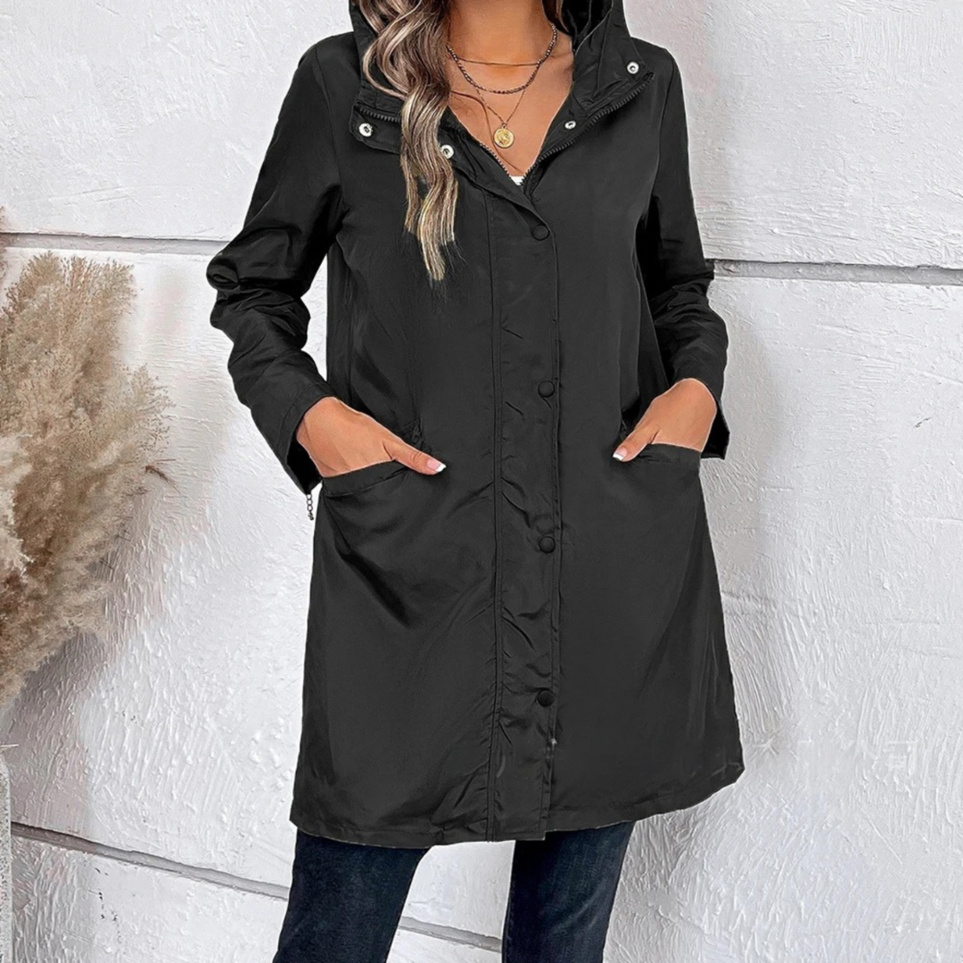 Krohn-e | Windjacke mit Kapuze für Damen