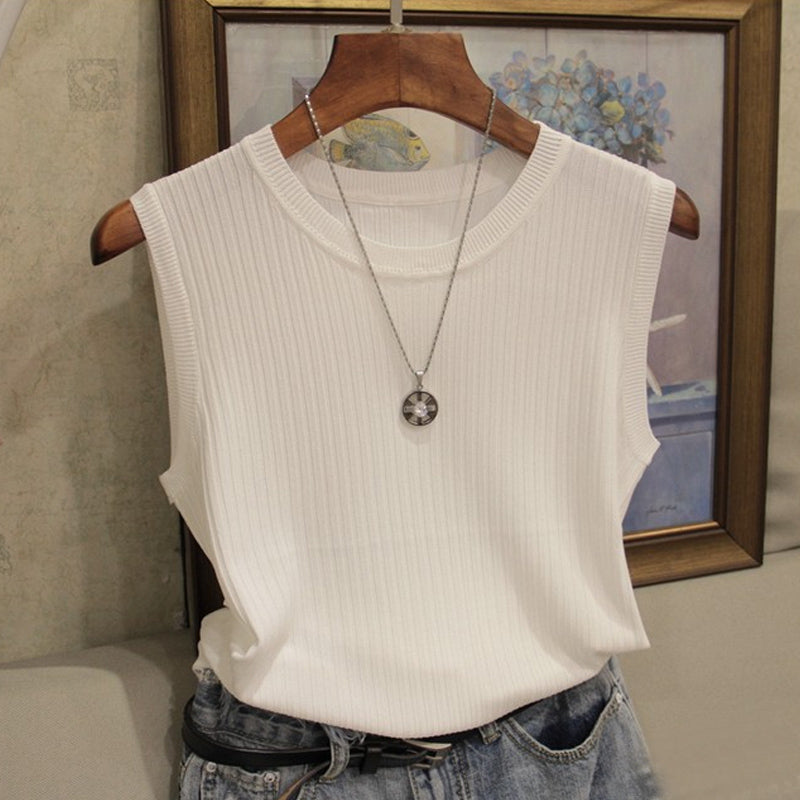 Damen Basic Shirt Fiona aus Strick