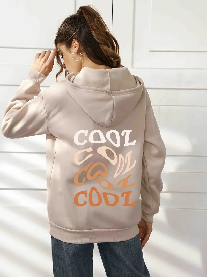 Marga Hoodie: lässiger Schnitt mit coolem Aufdruck